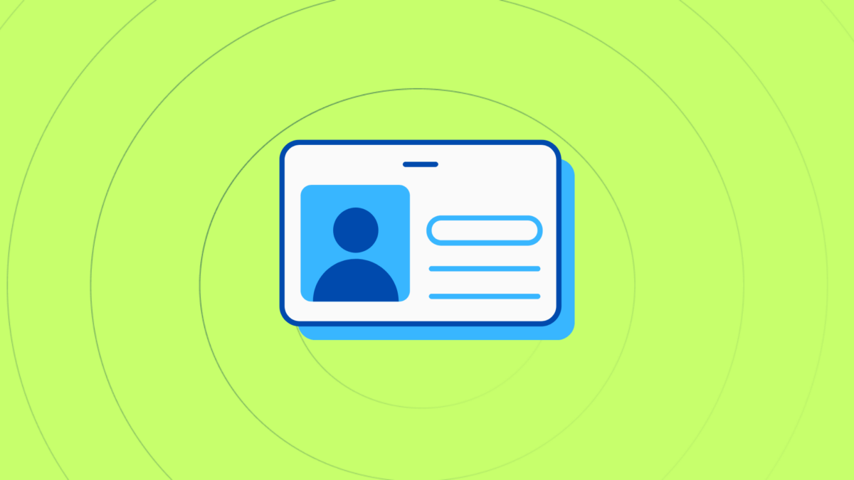 online profile image